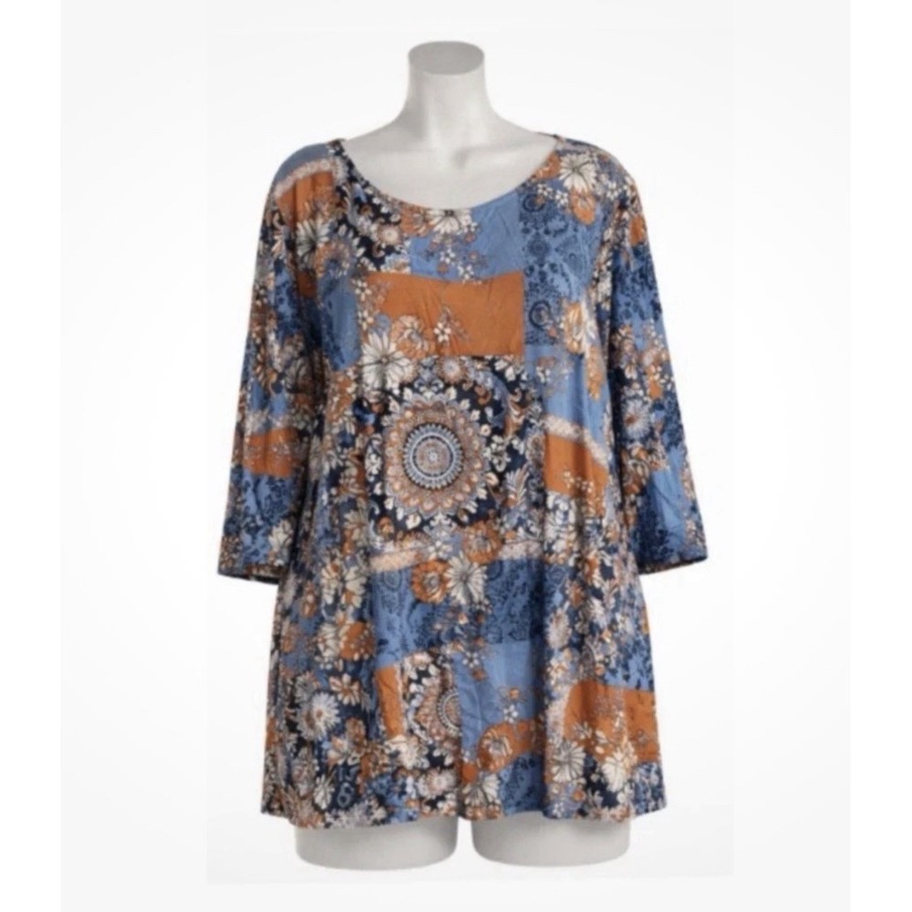 New 1X Ruby Road Beautifully Designed Top, (46 X 32) #800*10jft